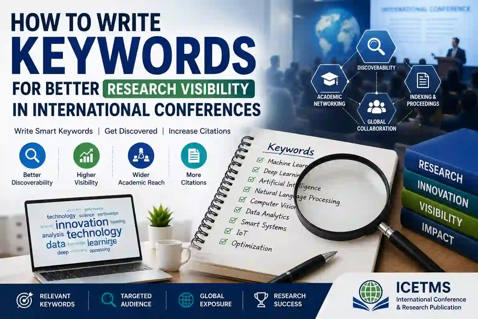How to Write Keywords for Better Research Visibility in International Conferences